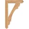 Ekena Millwork Olympic Arts & Crafts Smooth Bracket, Western Red Cedar, 3 1/2"W x 22"D x 34"H BKT04X22X34OLY03SWR - alternate 3